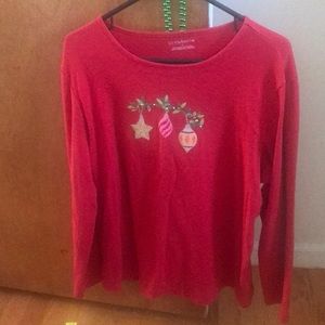 Luz Claiborne Holiday Top